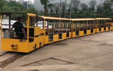 浙江客戶定制礦山軌道用游覽車鋰電池電機車