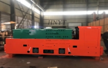 浙江8噸防爆湘潭電機(jī)車發(fā)往西北礦山