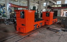 浙江5噸蓄電池湘潭電機車發(fā)往煤礦