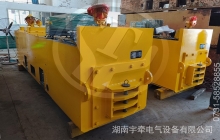 浙江國外客戶定制的10噸架線式湘潭電機車發(fā)貨