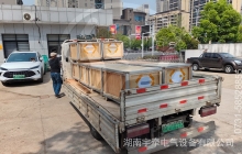 浙江一批ZQ-21直流牽引電機裝車發(fā)往海外