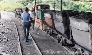 5噸防爆湘潭電機(jī)車現(xiàn)場運(yùn)行視頻